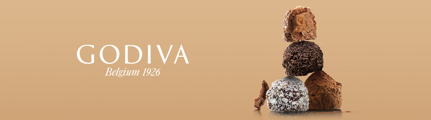 Commandez des chocolats Godiva de luxe 
en ligne pour livraison en France