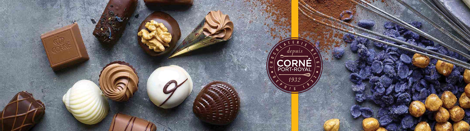 Commandez du Chocolat belge Corné Port-Royal 
pour livraison en France