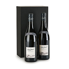 This remarkable wine pair is the perfect gift for anyone who enjoys quality, taste and talent.