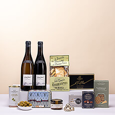 Celebrate Christmas with premium red and white wine from the Loire region. Combine it with our gourmet snacks for an extensive taste experience.
