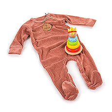 Gifts 2020 : Fresk Pajamas Rose & Wooden Toy Tower Prince