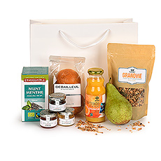 Hosting a virtual meeting, conference, or team building event? Get your event off to a great start by sending the attendees this great virtual meeting breakfast gift to enjoy during the presentations.