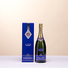Pommery Brut Royal est un vin fin et délicat, dune couleur jaune pâle présentant de légers reflets verts. Le nez est vif et frais avec des notes dagrumes et de fleurs blanches. Ce champagne est rond, ample, délicat et dune belle longueur. En bouche, les petites notes de fruits rouges saffirment.