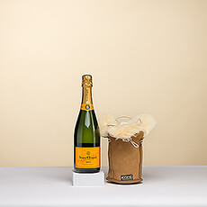 Kywie Champagne Cooler & Veuve Cliquot Brut, 75cl