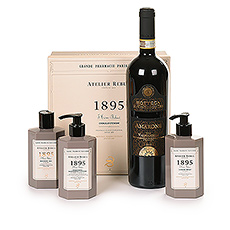 Atelier Rebul 1895 gift box & Amarone Valpolicella wine