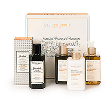 Atelier Rebul Lemongrass & Honey gift box with body oil
