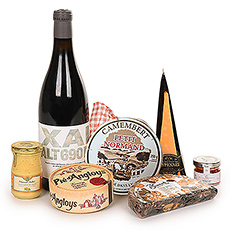 Cheese & Red Wine Gift
