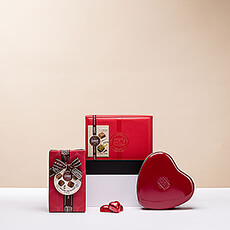 Montrez à quelqu'un à quel point vous l'aimez avec du délicieux chocolat belge. Ce ravissant cadeau est rempli de délicieuses friandises en chocolat de Corné Port-Royal, la célèbre chocolaterie belge.