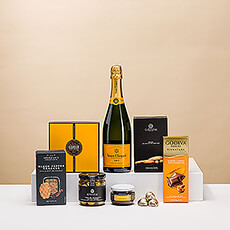 Veuve Clicquot and Snacks