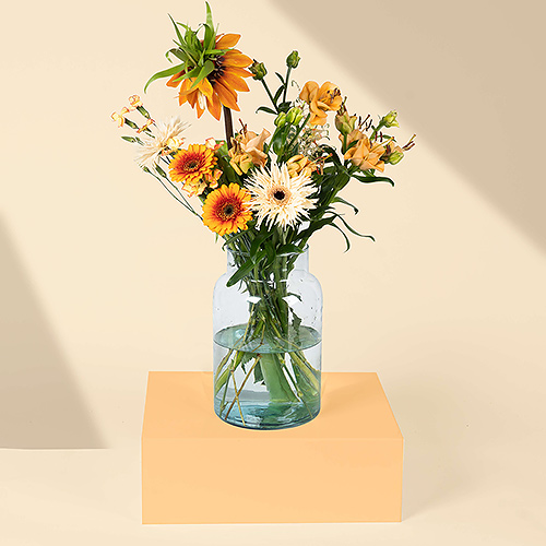 Trendy Orange Bouquet