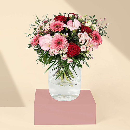 Bouquet Rose & Rouge Medium