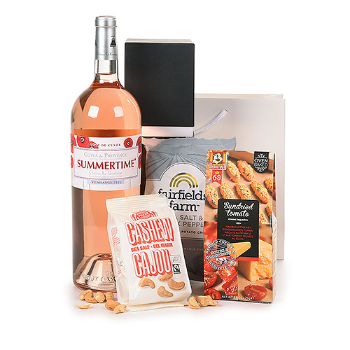 Gifts 2020 : Rosé Magnum & Snacks