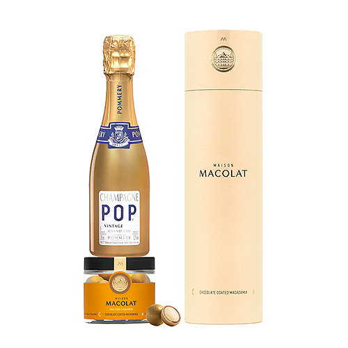 Maison Macolat & Pommery Pop Champagne Gold