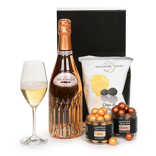 Vranken Diamant Champagne Rosé & Lakrids by Bülow
