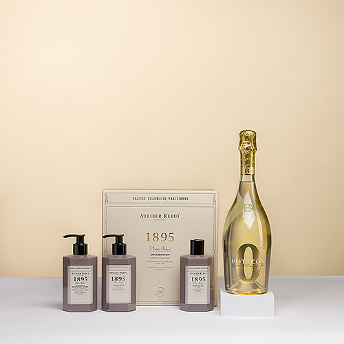 Atelier Rebul 1895 gift box & Bottega Zero Sparkling Life