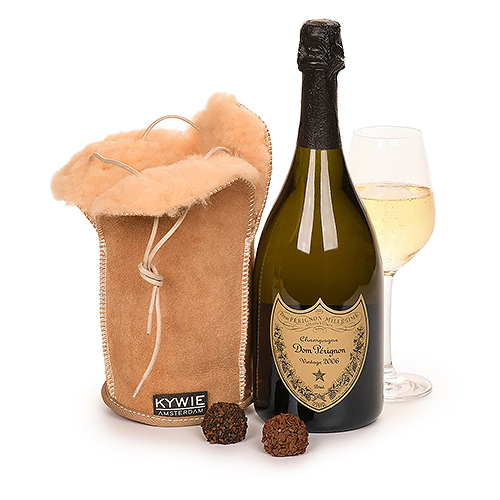 Kywie Champagne Cooler Suede & Dom Perignon, 75cl