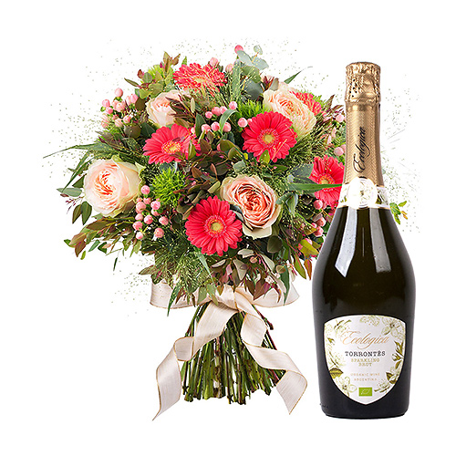 Seasonal Bouquet & Fair Trade Ecologica Torrontés Sparkling Brut