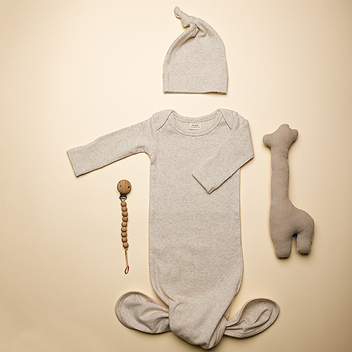 Mushie Newborn set with Trixie Giraf - Beige