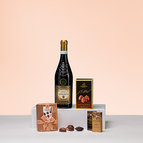 Dezzani 'Appassimento' Rosso with Chocolates