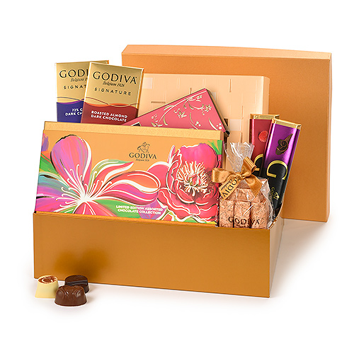 Godiva Spring 2023 : Golden Flower Giftbox