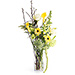 Stylish Yellow Bouquet In Vase [01]