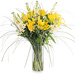 Bouquet de Printemps avec Lys Jaunes [01]