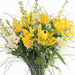 Bouquet de Printemps avec Lys Jaunes [02]