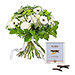 Simply White bouquet & Neuhaus chocolate [01]