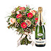 Seasonal Bouquet & Champagne Pommery Blanc De Blancs [01]