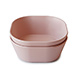 Mushie Dinner Set Blush & Mr.Cat Bib [03]