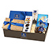 Leonidas Chocolates Blue Gift Basket [01]