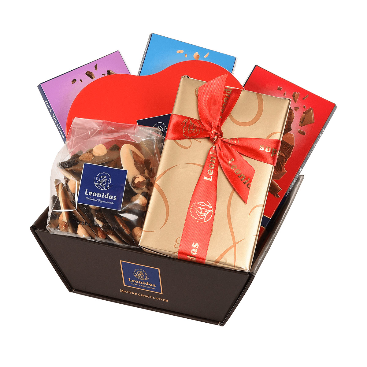 Leonidas Panier Cadeau Chocolats Romantiques Cadofrance Leonidas Panier Cadeau Chocolats Romantiques Cadofrance